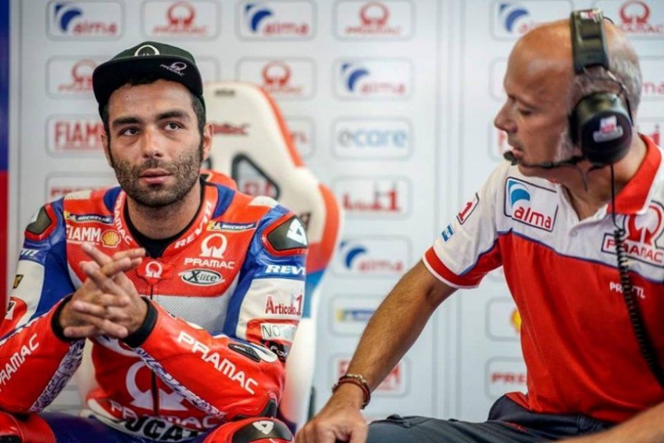 MotoGP: Petrucci: “Sunday there is a risk of not racing”