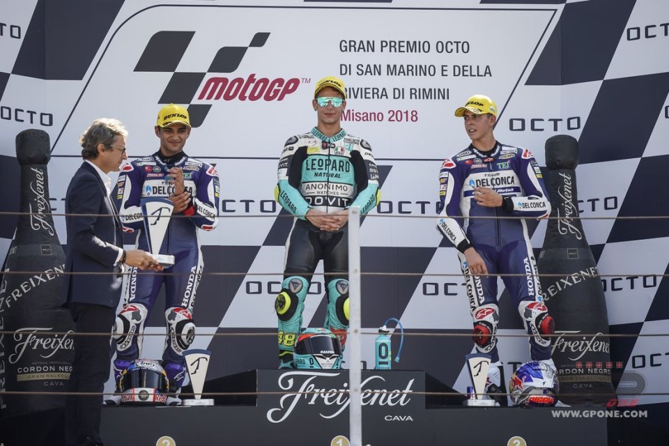 Moto3: Di Giannantonio: il futuro? Gresini mi ha fatto una specie di ricatto