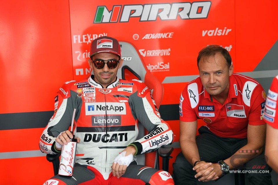 MotoGP: Pirro: l'importante è essere tornato e veloce