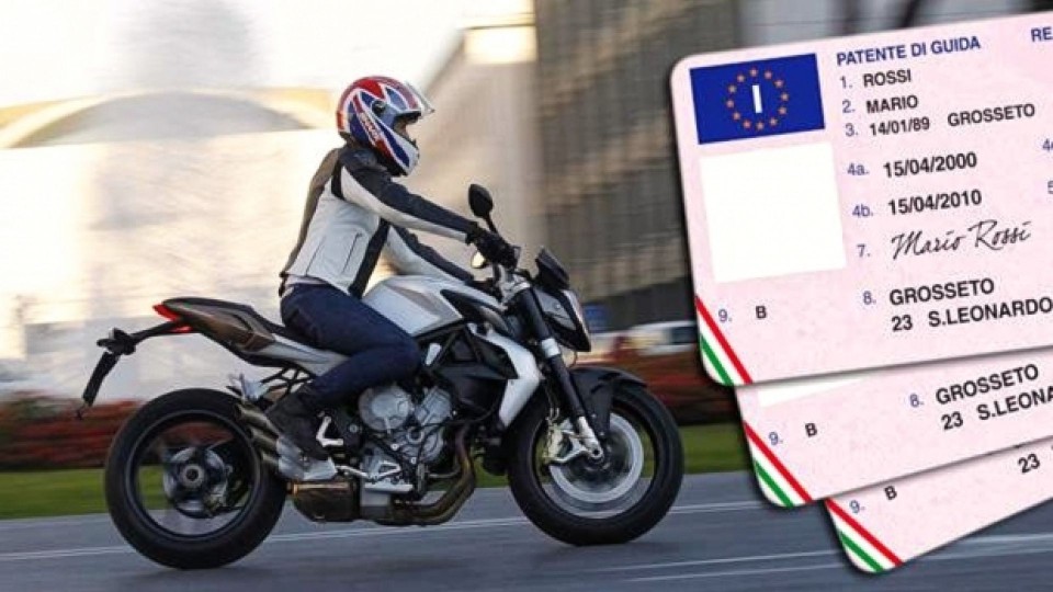 Moto - News: Patente moto: nuovi esami su pista da 30 a 50 km/h