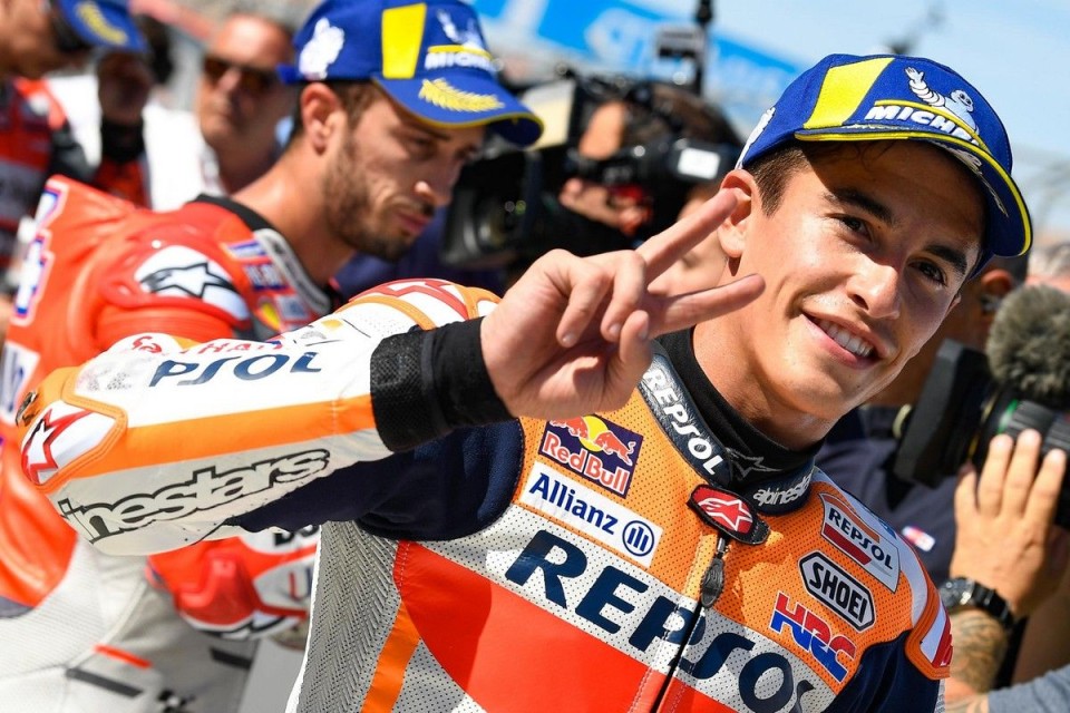 MotoGP: Marquez: Solo io posso battere le Ducati, ma non ho l'obbligo di vincere