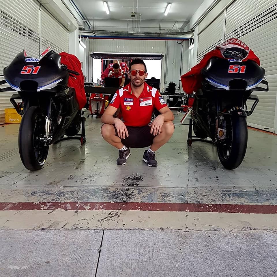 MotoGP: Michele Pirro "svela" la Ducati 2019