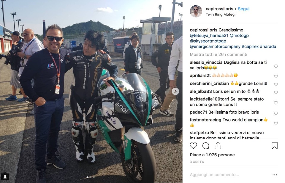 News: Capirossi & Harada: un titolo non vale l'amicizia