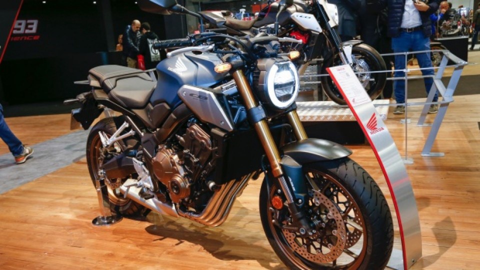 Moto - News: Honda CB650R: energy cafe