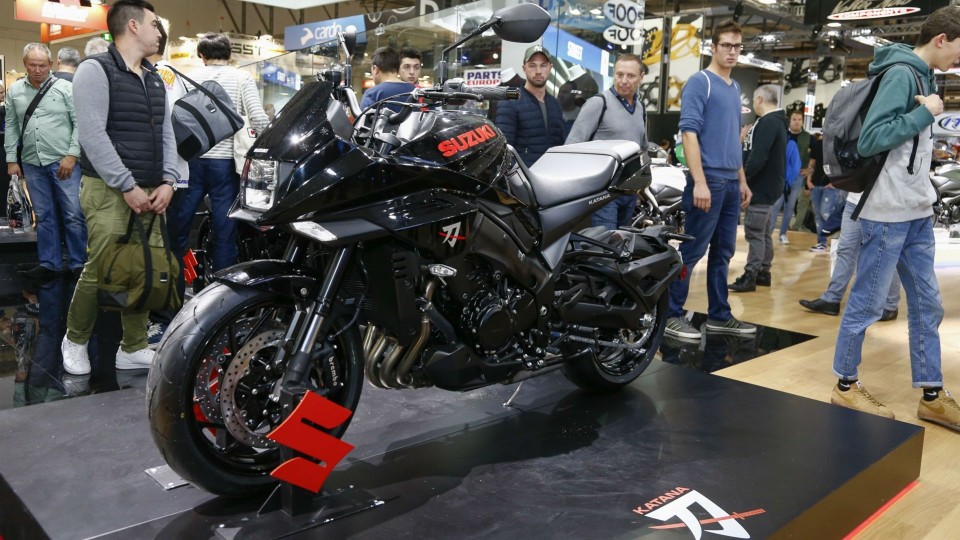 Moto - News: Suzuki Katana, ad Eicma in 