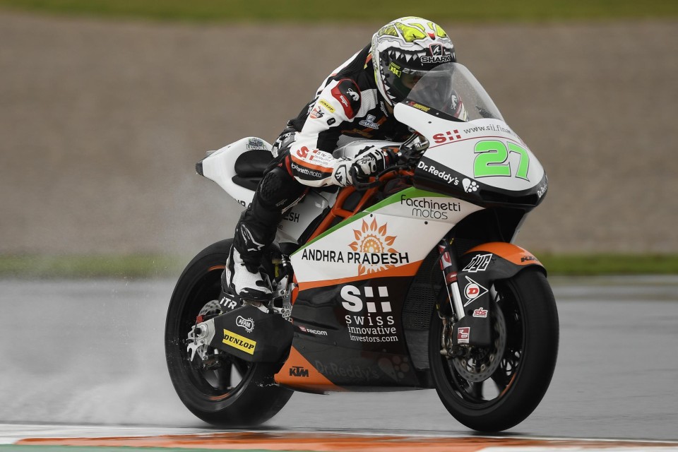 Moto2: FP1: Lecuona mago della pioggia, 5° Baldassarri 