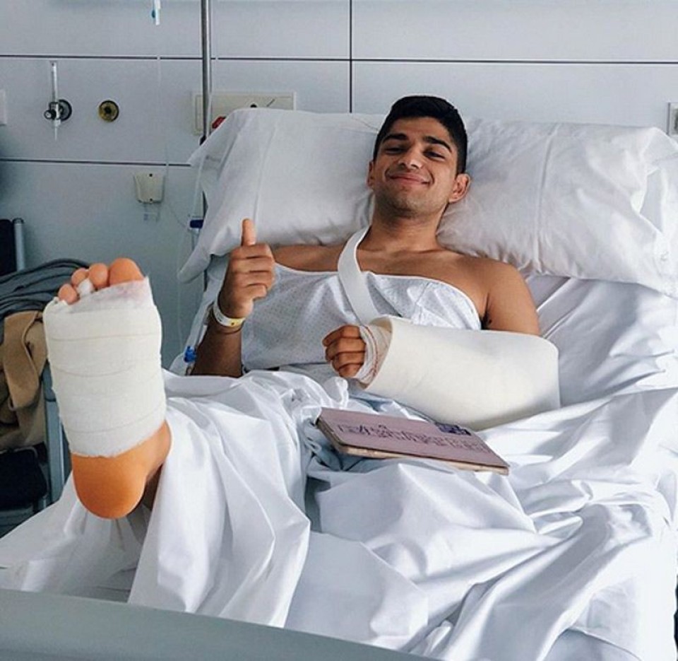 Moto2: Martin operato al piede destro fratturato nei test a Jerez