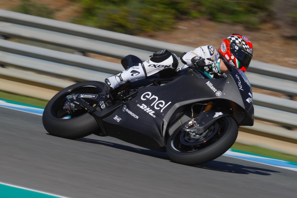 MotoE: Test Jerez: Canepa il più veloce verso il futuro