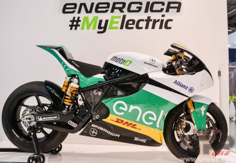MotoE: The world championship Energica debuts at EICMA