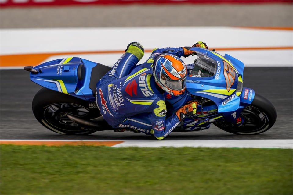 MotoGP: Rins: "Il nuovo motore va talmente forte che la moto derapa troppo"