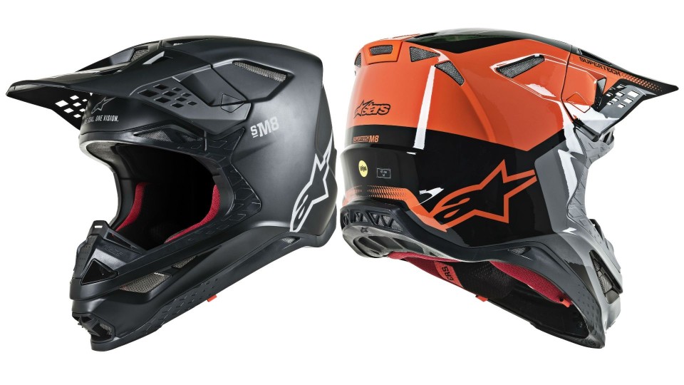 Moto - News: Alpinestars Supertech M8, il nuovo casco per l’off-road