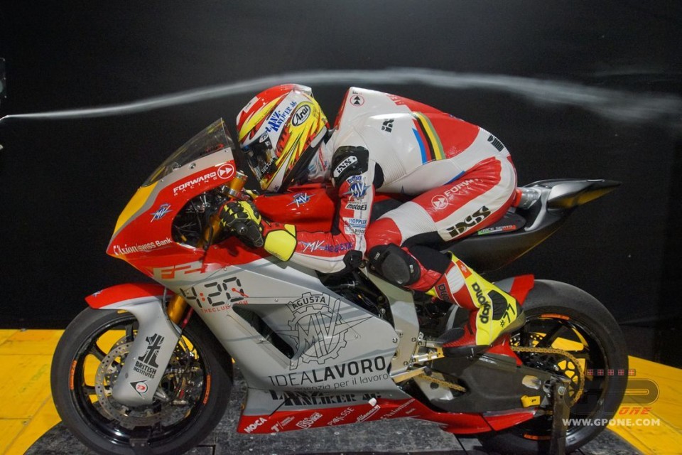 Moto2: MV Agusta is sculpted by the wind