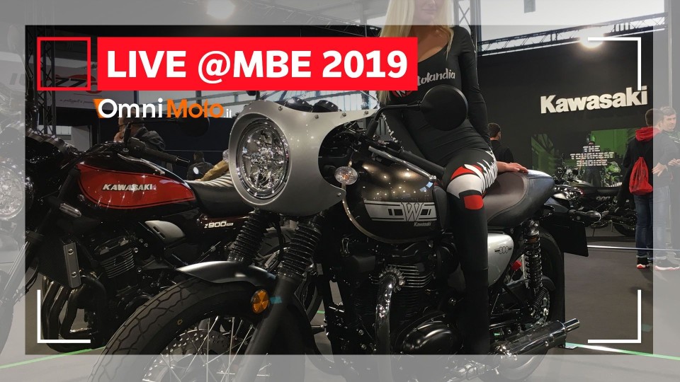 Moto - News: Kawasaki W800, a MBE 2019 debutto italiano