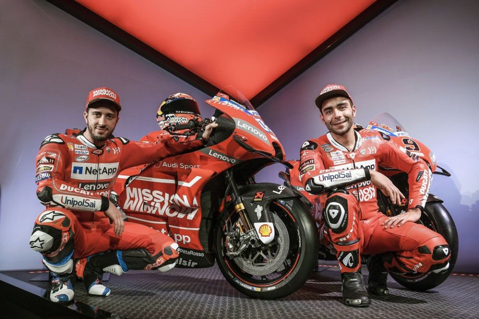 MotoGP: Petrucci: "Io e Dovizioso abbiamo bisogno l'uno dell'altro"