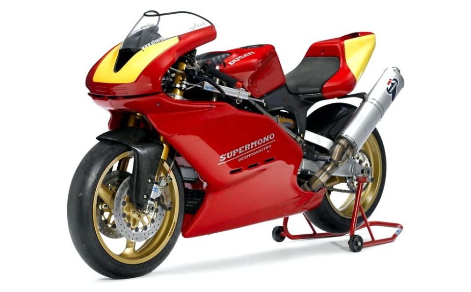 Moto - News: Una Ducati Supermono all'asta: base da 85.000 Euro