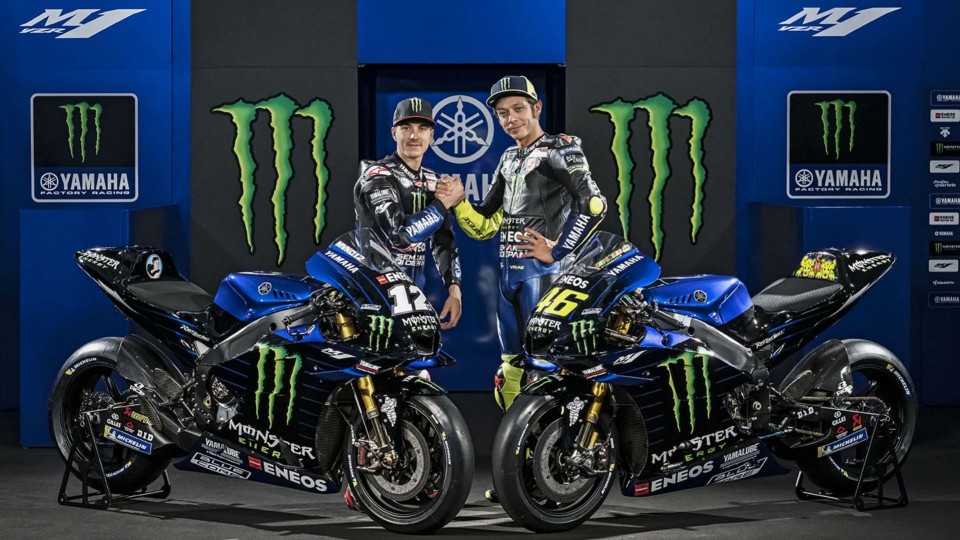 Moto - News: MotoGP 2019, ecco la Yamaha M1 di Rossi e Vinales