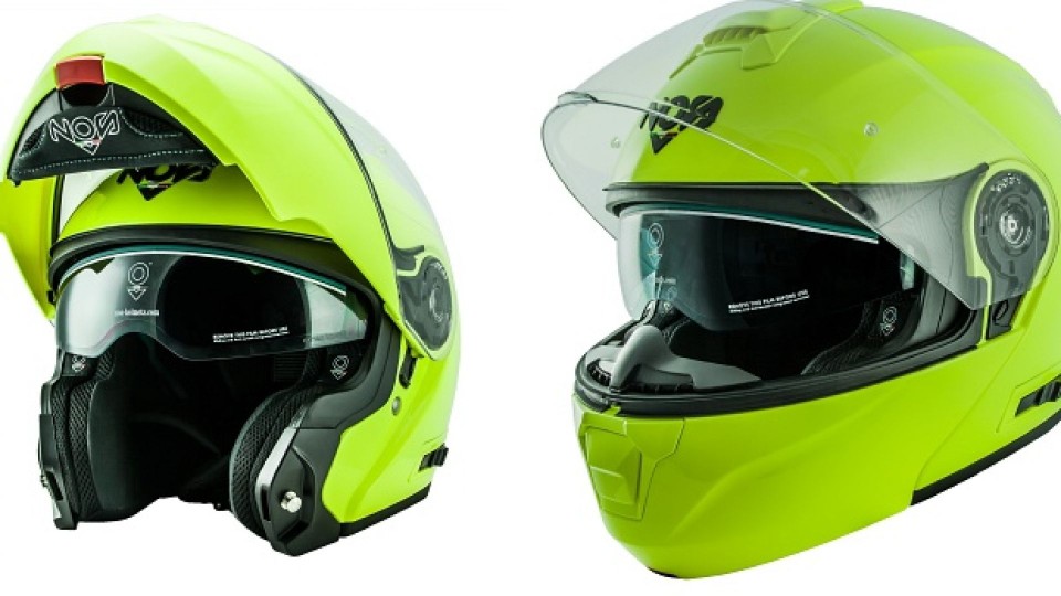 Moto - News: Nos NS-8: il casco modulare pratico come un jet