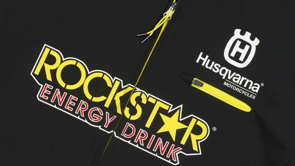 Moto - News: Husqvarna presenta la collezione Rockstar Energy Factory Racing 2019