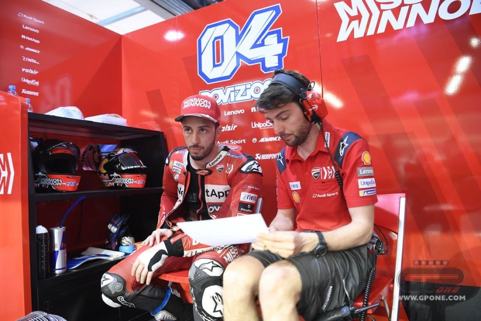 MotoGP: Dovizioso: "Un brutto finale ma non sono preoccupato"