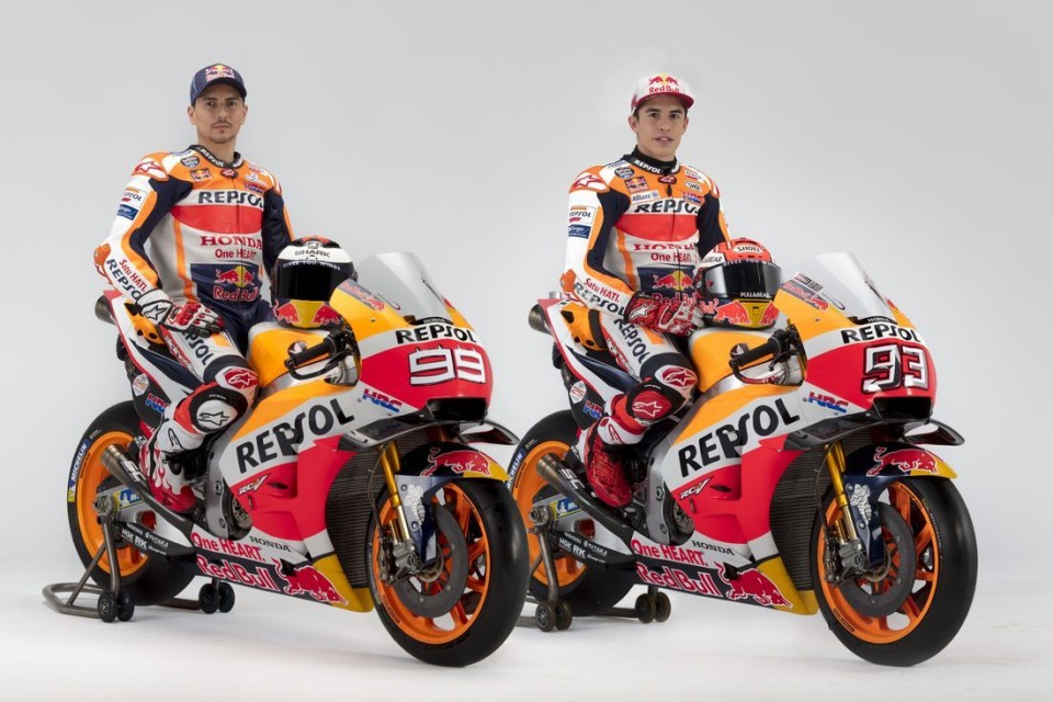 MotoGP: Marquez and Lorenzo, the first &#039;family&#039; photos
