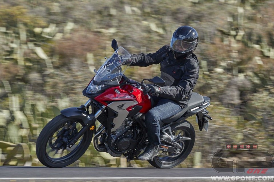 Moto - Test: Honda CB 500 X: libertà alla portata di tutti