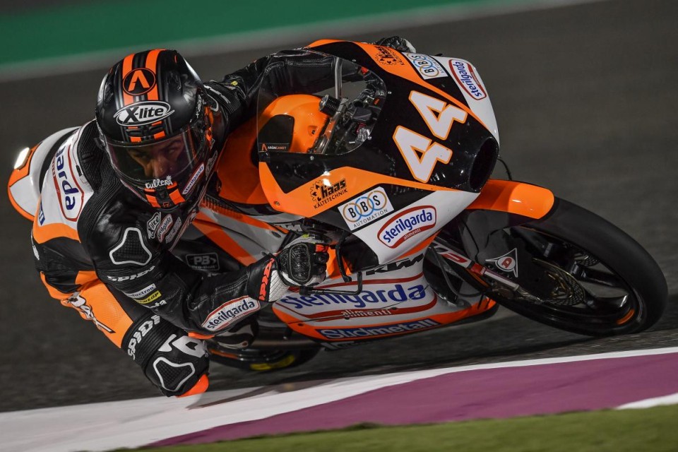 Moto3: Canet regala la prima pole a Biaggi in Qatar