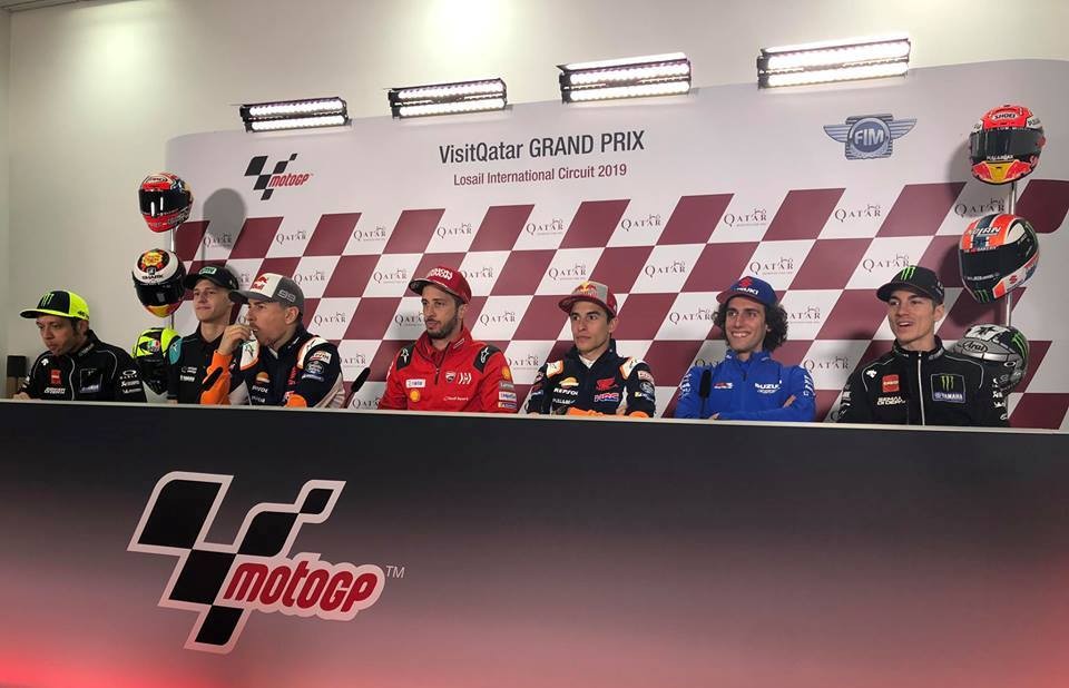 MotoGP: GP Qatar, Losail: LIVE conferenza stampa del giovedì