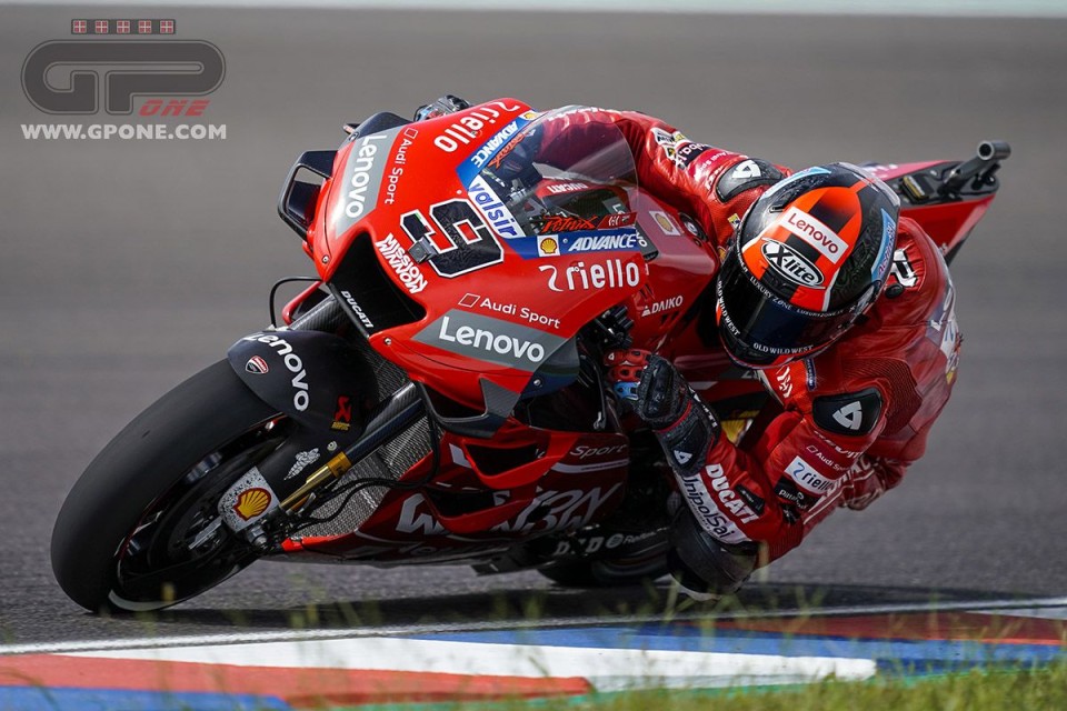 MotoGP: Petrucci: "Il vero potenziale della Ducati è quello di Dovizioso e Miller"