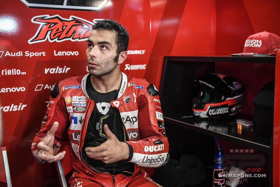 MotoGP: Petrucci: "Studio i dati di Dovi e Miller, non voglio mollare"