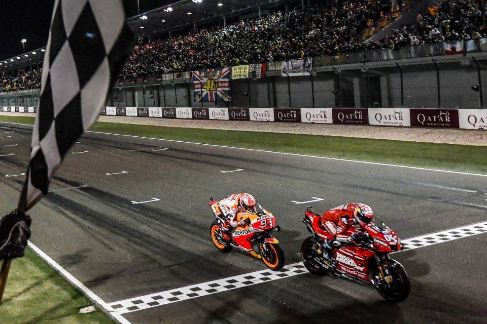 MotoGP: Le gare diventano sprint, mai visti distacchi così ridotti