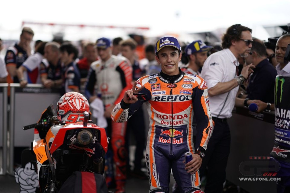 MotoGP: Marquez: "Domani voglio una gara... tranquilla"