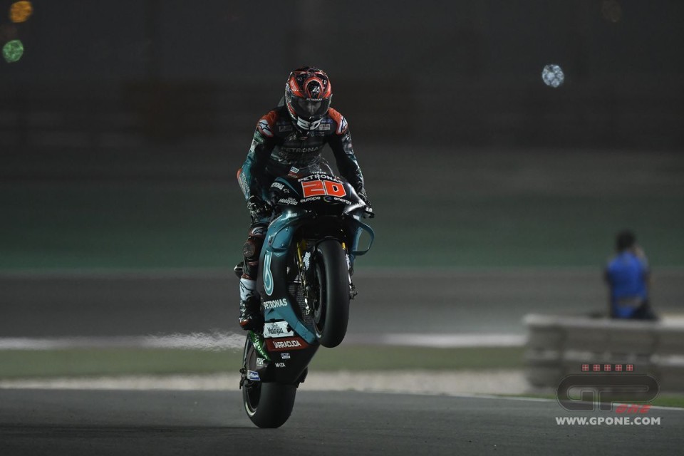 MotoGP: Quartararo: "Tomorrow? I'll turn my brain off like today"