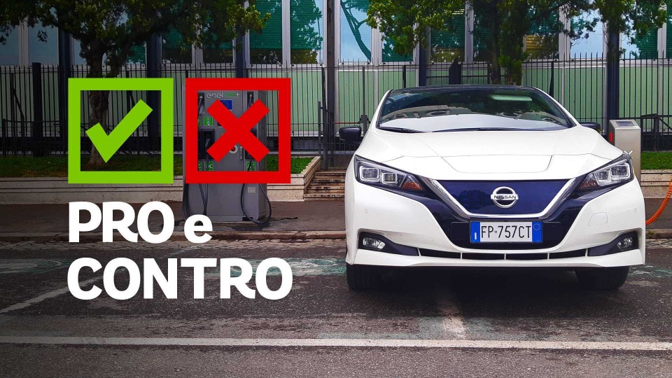Moto - News: Nissan Leaf Business 40 kWh, pro e contro