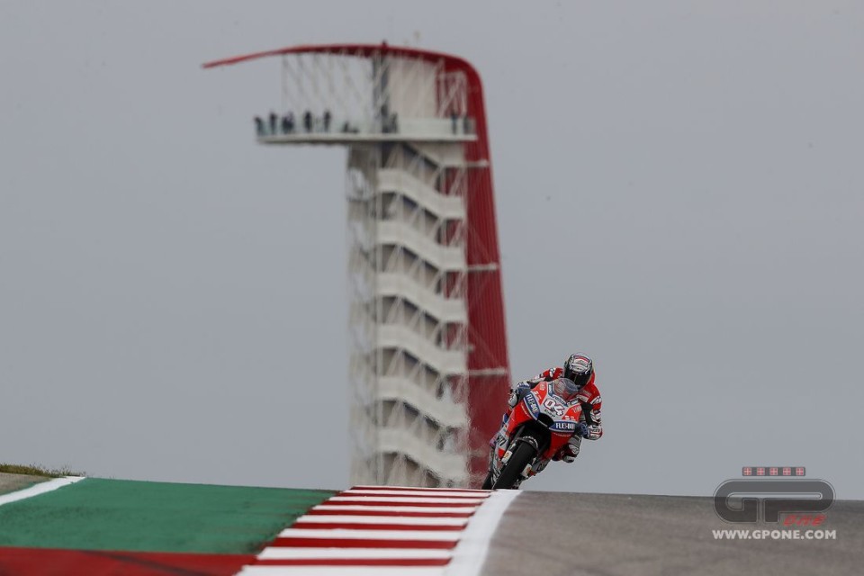 MotoGP: Ducati: la più veloce ad Austin ma manca la vittoria