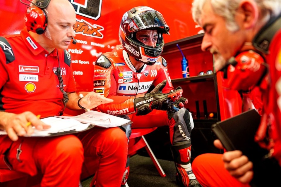 MotoGP: Petrucci: “Sono preoccupato, la Ducati non ha stabilità”