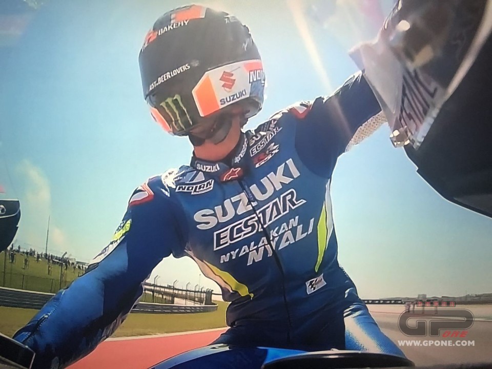 MotoGP: Rins passa l&#039;esame di maturità ad Austin con il Professor Rossi