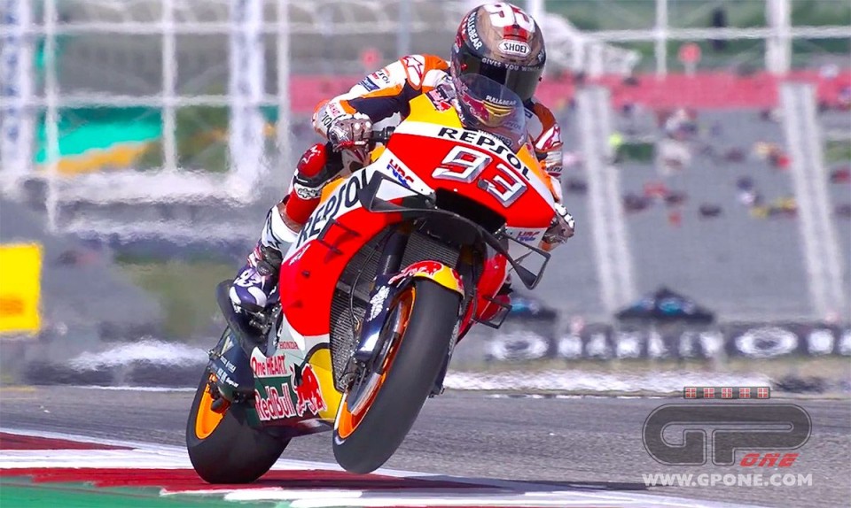 MotoGP: Marquez si aggiudica il primo rodeo ad Austin in FP1