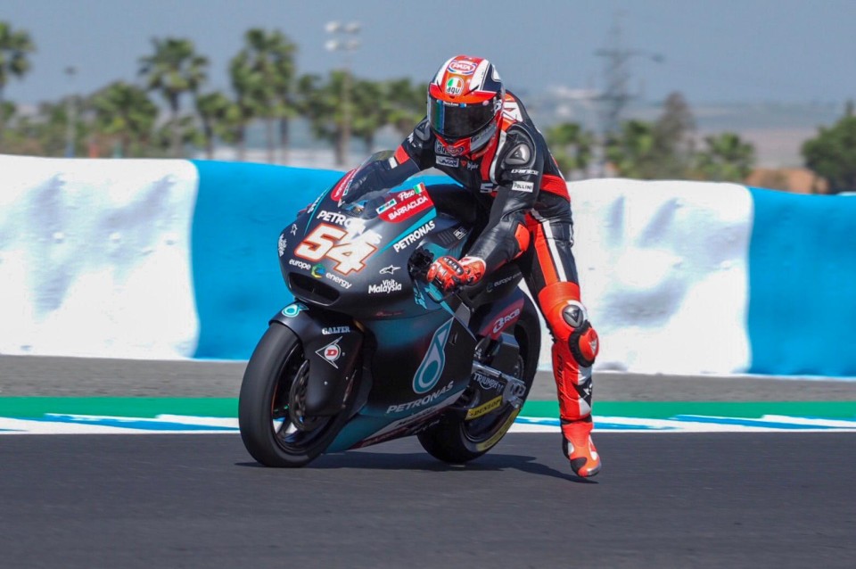 Moto2: Pasini debutta sulla Kalex del team Petronas nei test di Jerez
