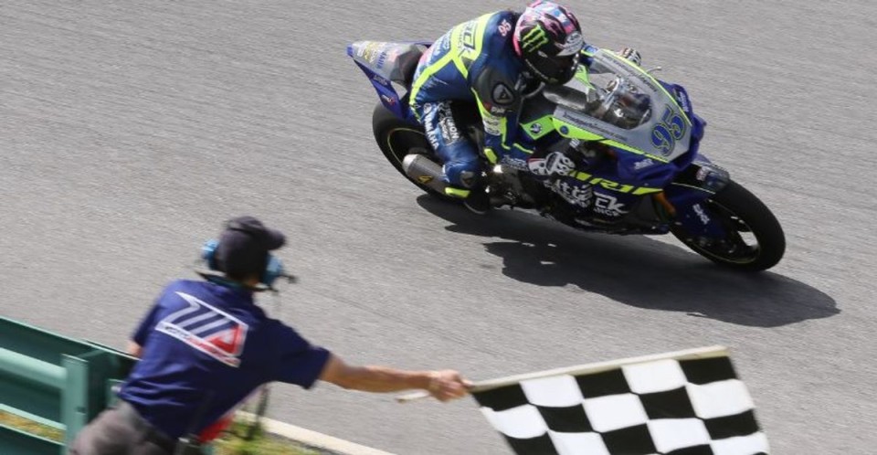 MotoAmerica: Beach wins in Virginia mimicking Nicky Hayden