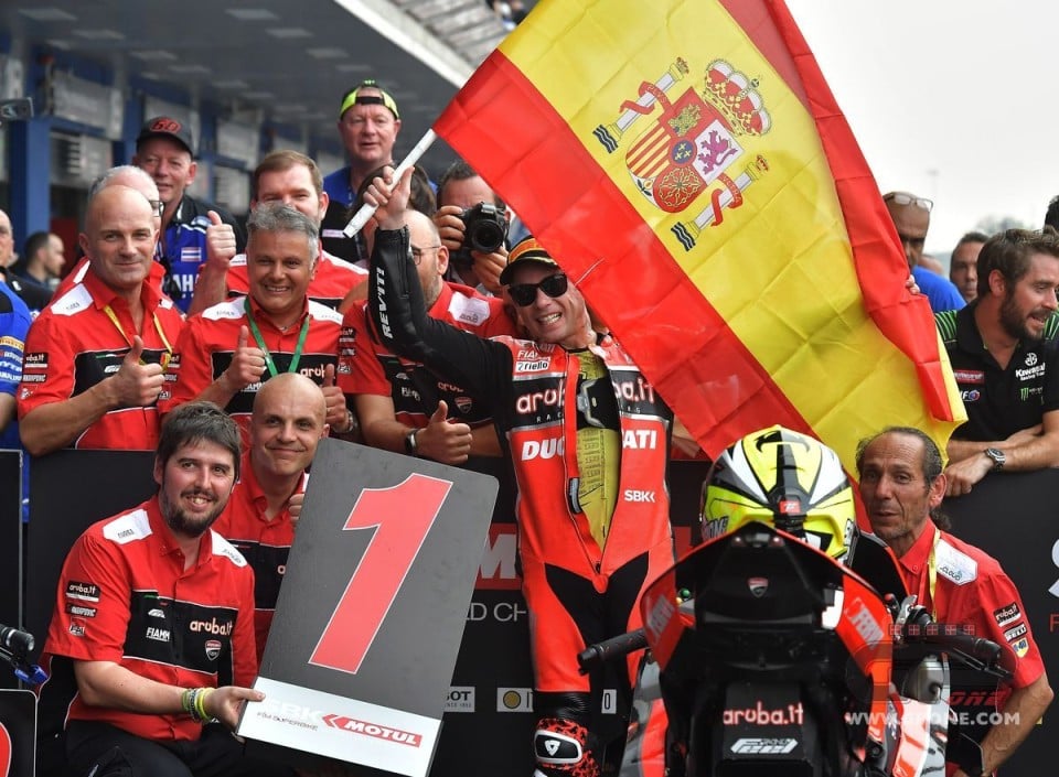 SBK: Bautista, beaten by Rea at Imola equals the record of Bayliss and Hodgson