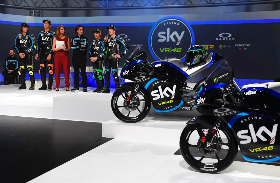 Moto3: Sky and Rossi, dress rehearsal for a divorce