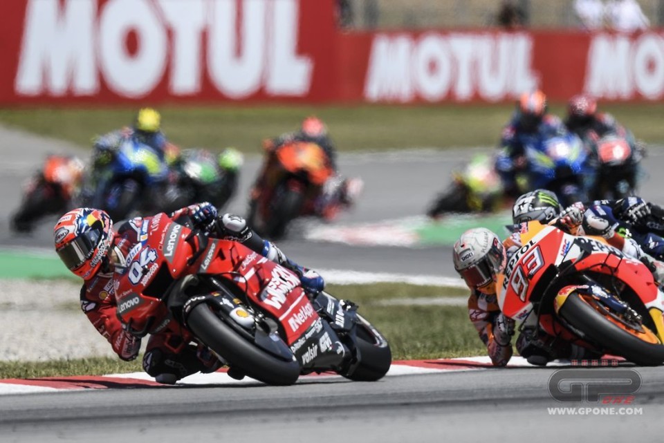 MotoGP: Dovizioso: "Lorenzo non era lucido, deve essere penalizzato"