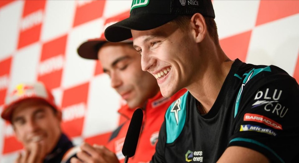 MotoGP: Quartararo: “Imparo in fretta, sono stupito di me stesso”