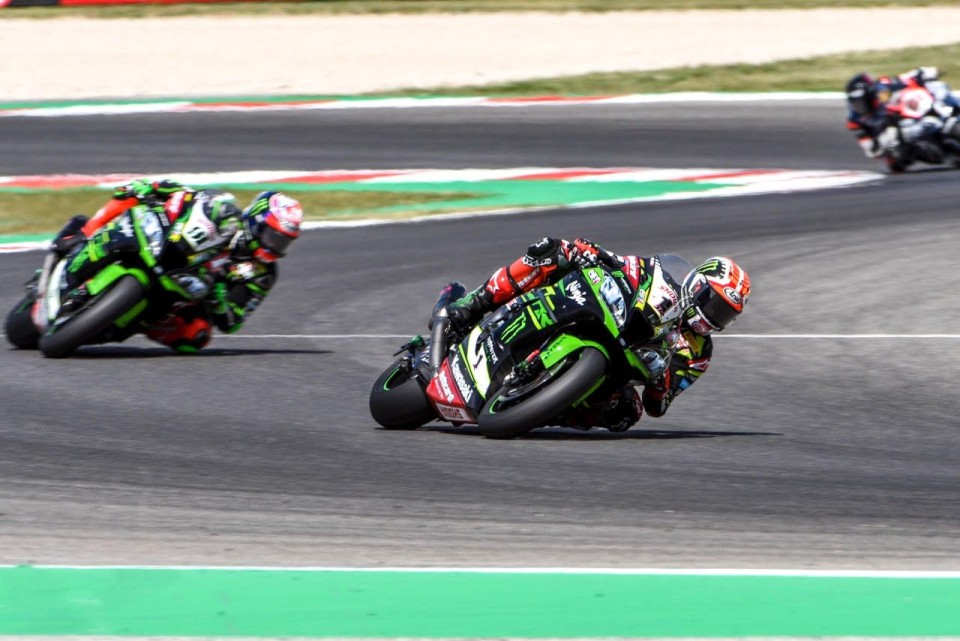 SBK: Misano: Rea infiamma il warmup, 2° Bautista