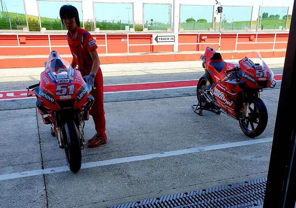 MotoGP: Pirro prefers the track to the beach: on Ducati in Misano