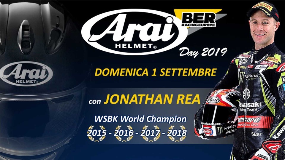 Moto - News: Arai Day 2019: appuntamento all’Autodromo di Modena