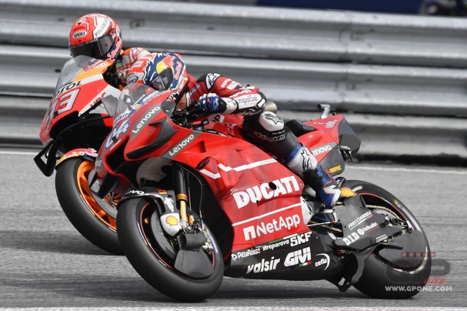 MotoGP: Dovizioso attacca la vetta Marquez: una scalata senza ossigeno