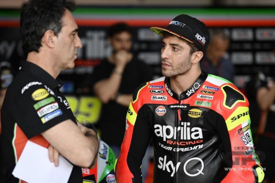 MotoGP: Iannone: "Mi manca velocità rispetto ad Aleix, ma sono ottimista"