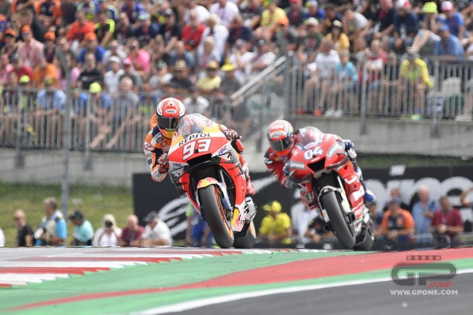 MotoGP: Dovizioso batte Lorenzo, Marquez a un podio da Agostini