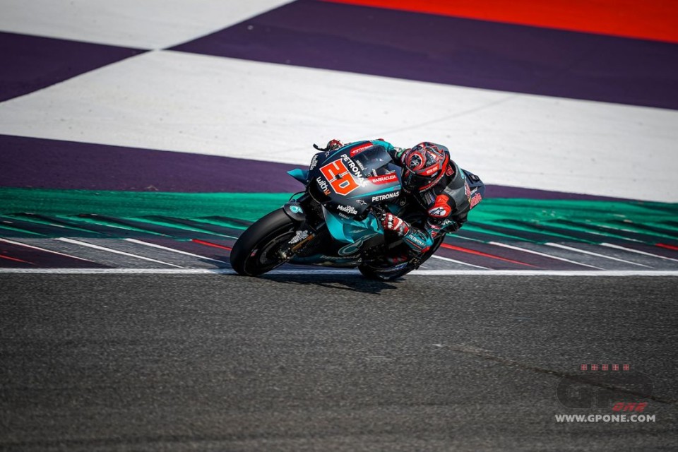 MotoGP: Quartararo fa il bis nei test di Misano, 2° Petrucci